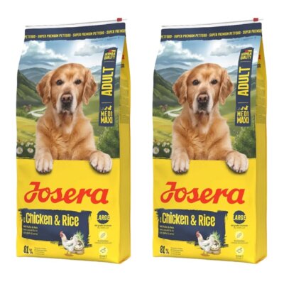 Karma dla psa JOSERA Adult Medi/Maxi Chicken & Rice z kurczakiem i ryżem 2 x 12.5 kg