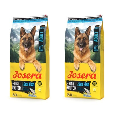 Karma dla psa JOSERA Junior High Protein Sea Fish z rybami morskimi 2 x 12.5 kg