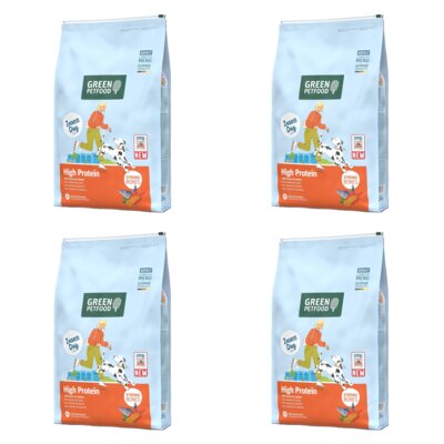 Karma dla psa GREEN PETFOOD High Protein with Insects & Salmon 4 x 7.5 kg