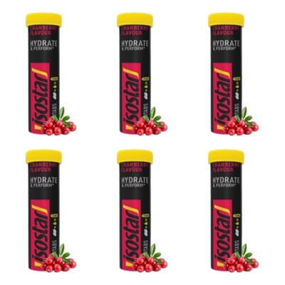 Izotonik ISOSTAR Hydrate & Perform Power Żurawinowy (60 tabletek)