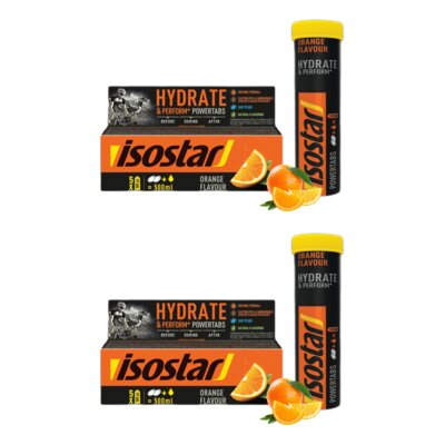Izotonik ISOSTAR Hydrate & Perform Power Pomarańczowy (20 tabletek)