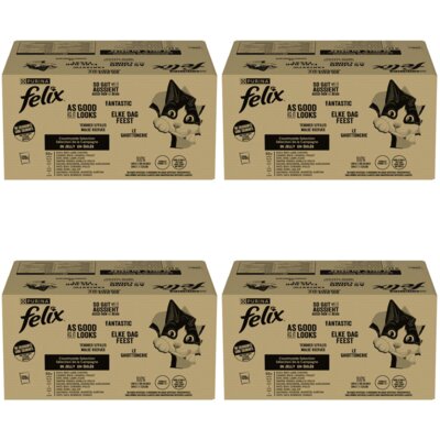 Karma dla kota FELIX Fantastic Mix smaków 480 x 85 g