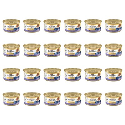 Karma dla kota GOURMET Gold Mus z jagnięciną 24 x 85 g