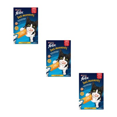 Przysmak dla kota FELIX Deli Moments Kurczak 12 x 10 g