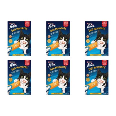 Przysmak dla kota FELIX Deli Moments Kurczak 24 x 10 g