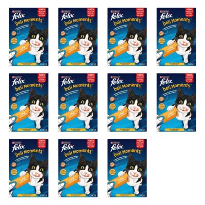 Przysmak dla kota FELIX Deli Moments Kurczak 44 x 10 g