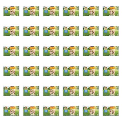 Karma dla psa FRISKIES Junior w galaretce z kurczakiem i groszkiem 144 x 85 g