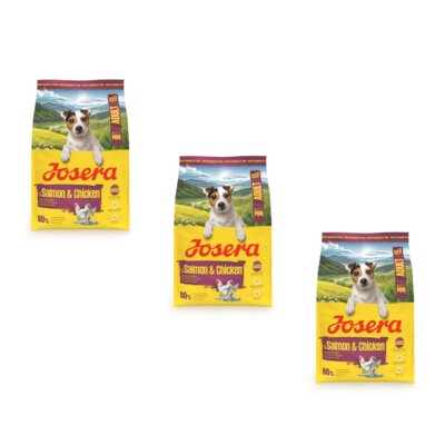 Karma dla psa JOSERA Mini Salmon & Chicken 3 x 3 kg