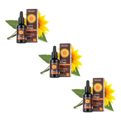 Witamina D3 SKOCZYLAS Max w kroplach (3 x 30 ml)