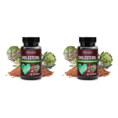 Suplement diety SKOCZYLAS Cholesterol (2 x 60 kapsułek)