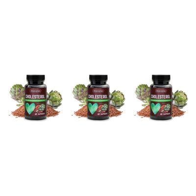 Suplement diety SKOCZYLAS Cholesterol (3 x 60 kapsułek)