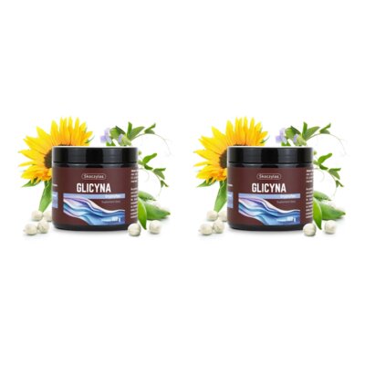 Aminokwasy SKOCZYLAS Glicyna Tryptofan (2 x 100 g)