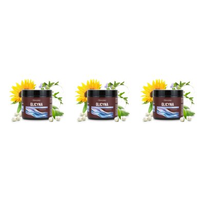 Aminokwasy SKOCZYLAS Glicyna Tryptofan (3 x 100 g)