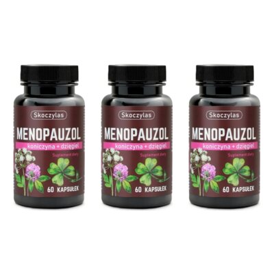 Suplement diety SKOCZYLAS Menopauzol (3 x 60 kapsułek)
