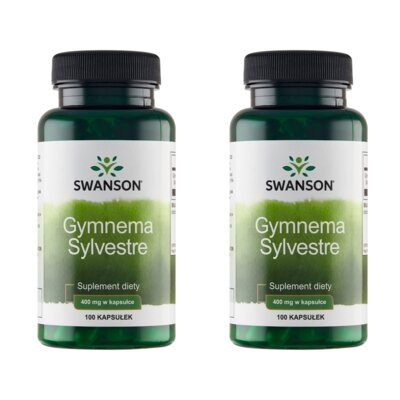 Suplement diety SWANSON Gymnema Sylvestre (2 x 100 kapsułek)