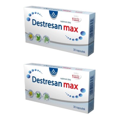 Suplement diety OLEOFARM Destresan Max (2 x 30 kapsułek)