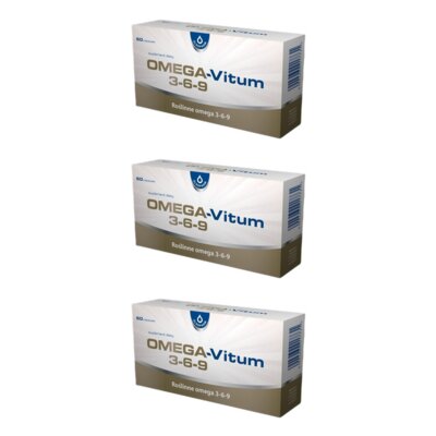 Kwasy Omega 3-6-9 OLEOFARM Omega-Vitum 3-6-9 (3 x 60 kapsułek)
