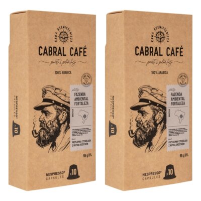 Kapsułki CABRAL CAFE Fazenda Ambiental Fortaleza do ekspresu Nespresso (20 szt.)