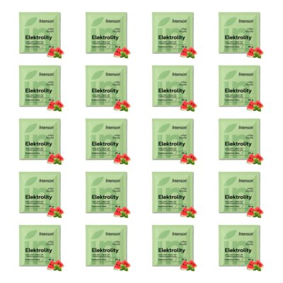 Elektrolity INTENSON Arbuz-bazylia (20 x 16 g)