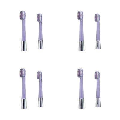 Oryginalna końcówka do szczoteczek JIMOK J6 Silver (8 szt.) (Nanotechnologiczne włókna)