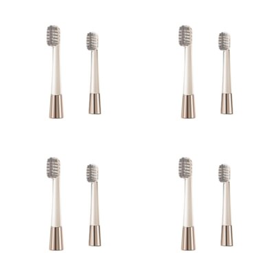 Oryginalna końcówka do szczoteczek JIMOK J6 Gold (8 szt.) (Nanotechnologiczne włókna)