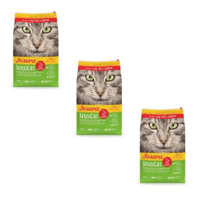 Karma dla kota JOSERA SensiCat Drób 3 x 11 kg