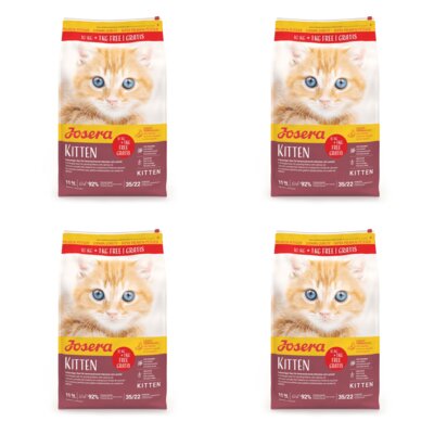 Karma dla kota JOSERA Kitten Drób z łososiem 4 x 11 kg