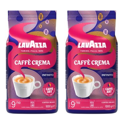 Kawa ziarnista LAVAZZA Caffe Crema Infinito 2 x 1 kg