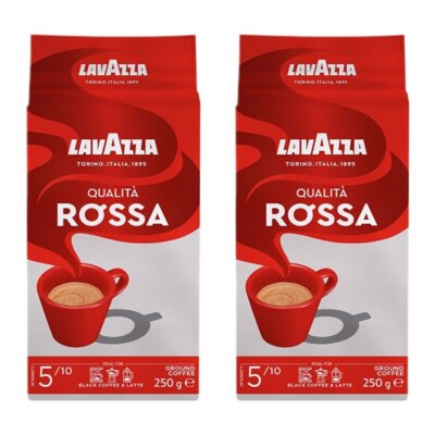 Kawa mielona LAVAZZA Qualita Rossa 2 x 0.25 kg