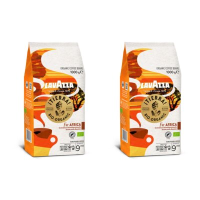 Kawa ziarnista LAVAZZA Tierra For Africa 2 x 1 kg