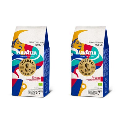 Kawa ziarnista LAVAZZA Tierra For Cuba 2 x 1 kg