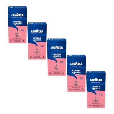 Kapsułki LAVAZZA Crema e Gusto Dolce do ekspresu Nespresso (50 szt.)