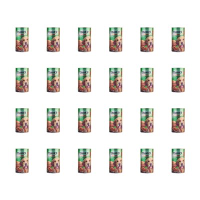 Karma dla psa THANK'Q Premium Kurczak 24 x 1240 g