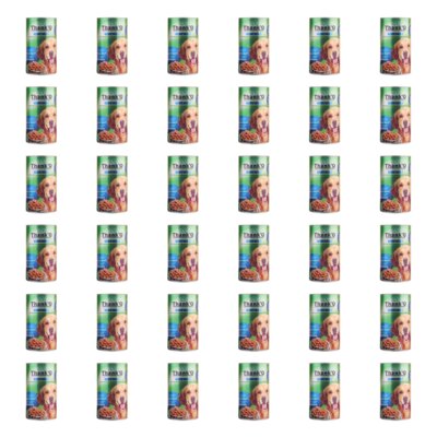 Karma dla psa THANK'Q Premium Dziczyzna 36 x 1240 g