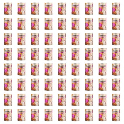 Karma dla kota THANK'Q Premium z wątróbką 72 x 415 g