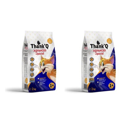 Karma dla kota THANK'Q Cat Advanced Special Kurczak z warzywami 2 x 2 kg