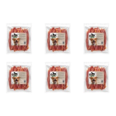 Przysmak dla psa MR. PRETZEL Paski z kaczki 6 x 500 g