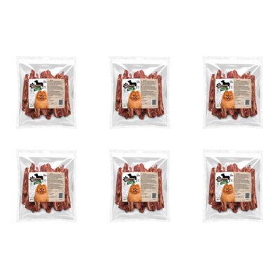 Przysmak dla psa MR. PRETZEL Małe paski z kaczki i dorsza 6 x 500 g