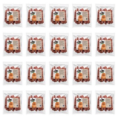 Przysmak dla psa MR. PRETZEL Małe paski z kaczki i dorsza 20 x 500 g