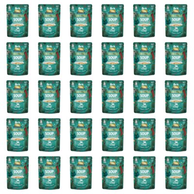 Przysmak dla kota BRIT CARE Cat Christmas Soup Beef 30 x 75 g