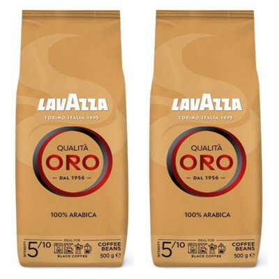 Kawa ziarnista LAVAZZA Qualita Oro Arabica 2 x 0.5 kg