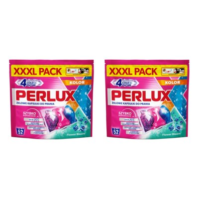 Kapsułki do prania PERLUX Flower Bloom 104 szt. do kolorowych tkanin