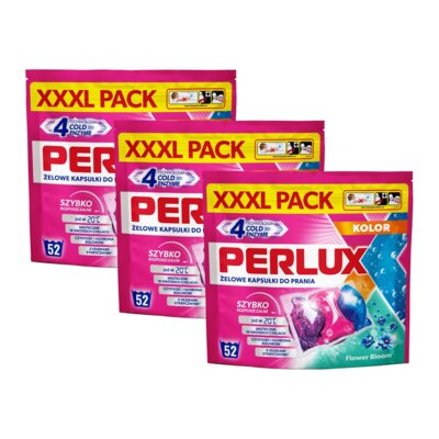 Kapsułki do prania PERLUX Flower Bloom 156 szt. do kolorowych tkanin