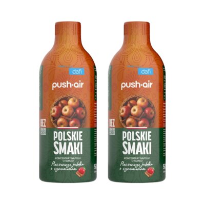 Syrop do saturatorów DAFI Pieczone Jabłko z cynamonem 2 x 500 ml