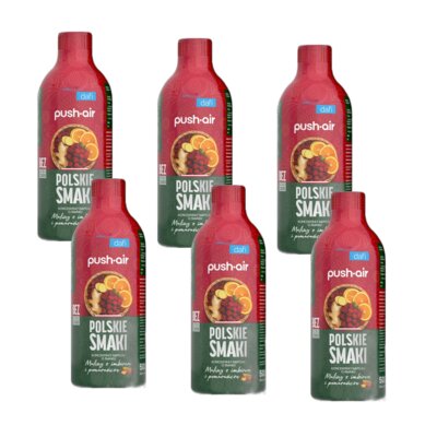 Syrop do saturatorów DAFI Malinowo-imbirowy z pomarańczą 6 x 500 ml