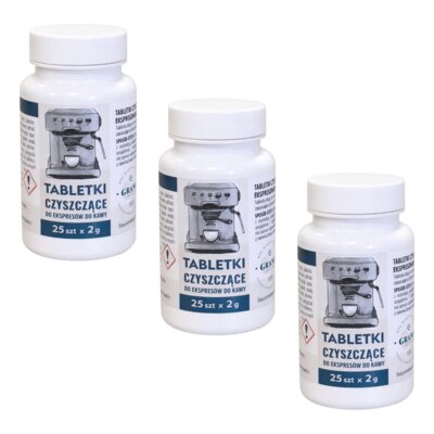 Tabletki czyszczące GRANO TOSTADO Uniwersalny (75 sztuk)