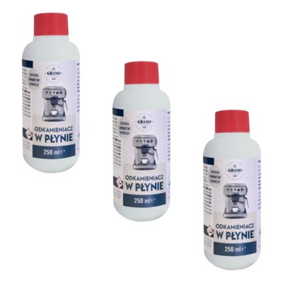 Odkamieniacz do ekspresu GRANO TOSTADO Uniwersalny 3 x 250 ml