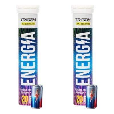 Suplement diety TRIGGY Energia (2 x 20 tabletek)
