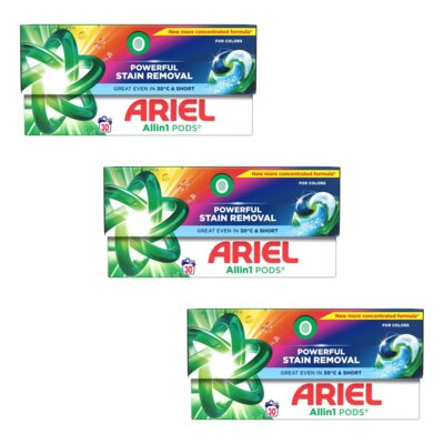 Kapsułki do prania ARIEL Powerful Stain Removal 90 szt.
