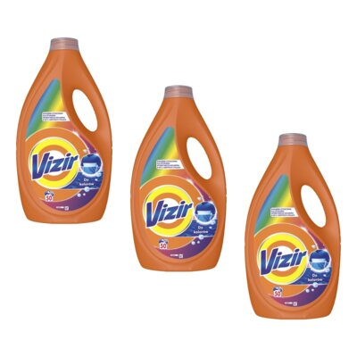 Płyn do prania VIZIR Color 3 x 2250 ml do kolorowych tkanin